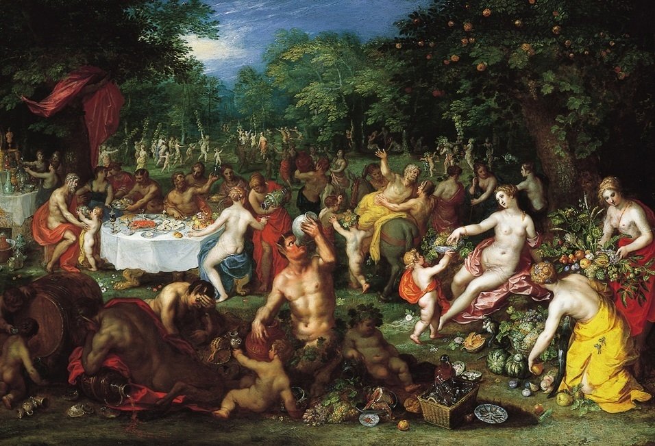 Egy Bacchanal alkotó: Jan the Elder Brueghel