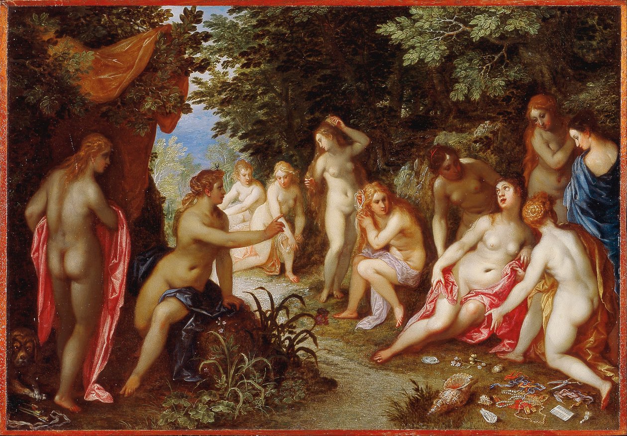 Diana és Callisto alkotó: Jan the Elder Brueghel