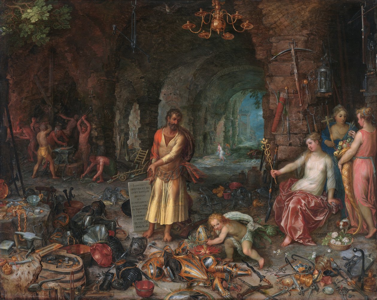 Ézsaiás próféta próféciája alkotó: Jan the Elder Brueghel