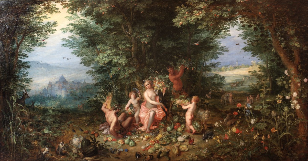 a Föld alkotó: Jan the Elder Brueghel