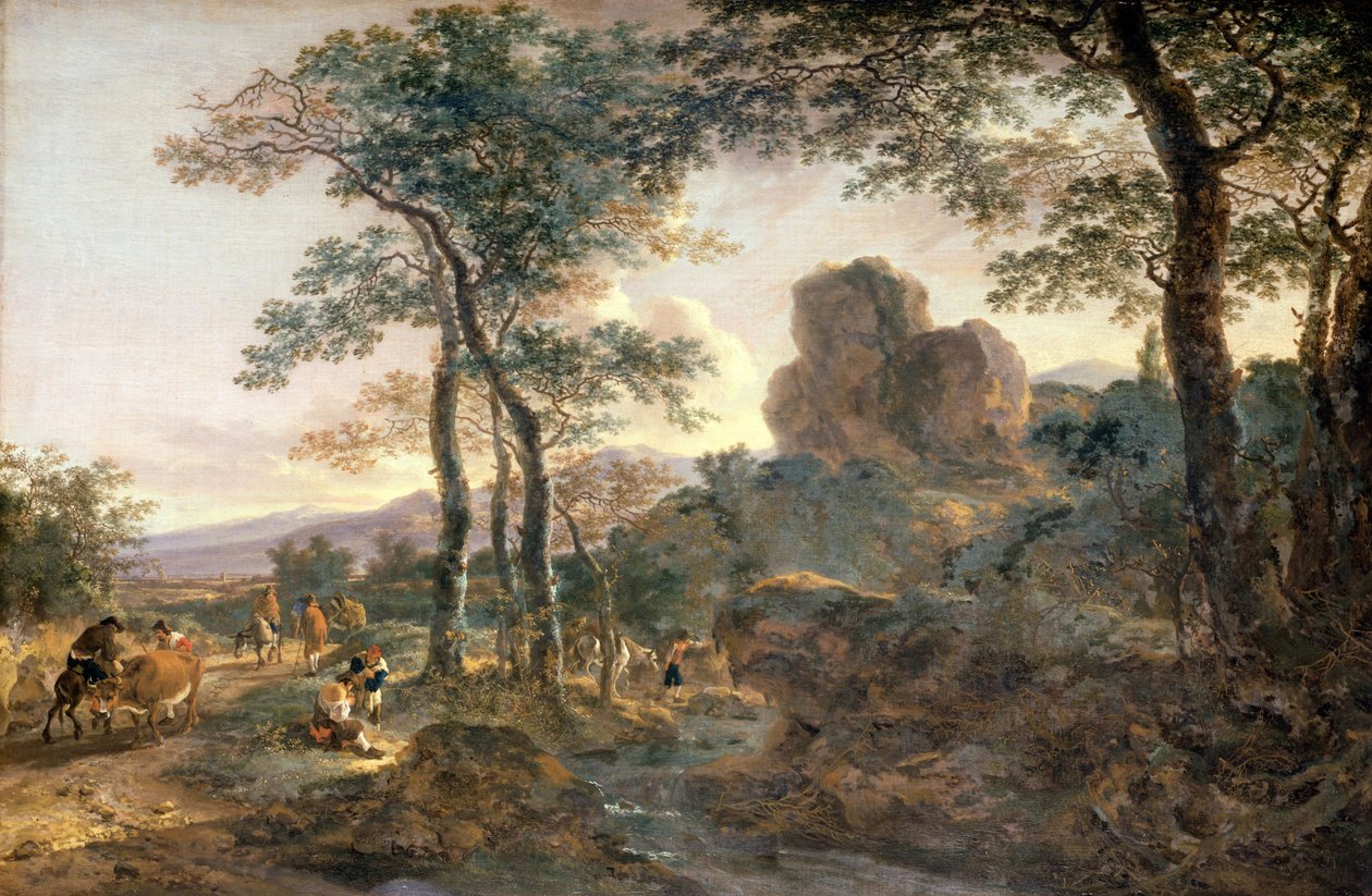 Hegyi ösvény alkotó: Jan Dirksz Both