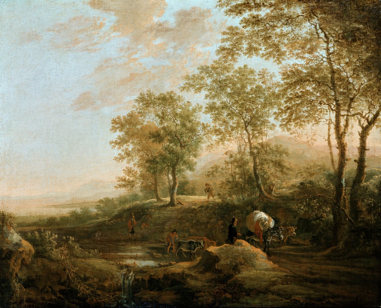 Banks of a Brook alkotó: Jan Dirksz Both
