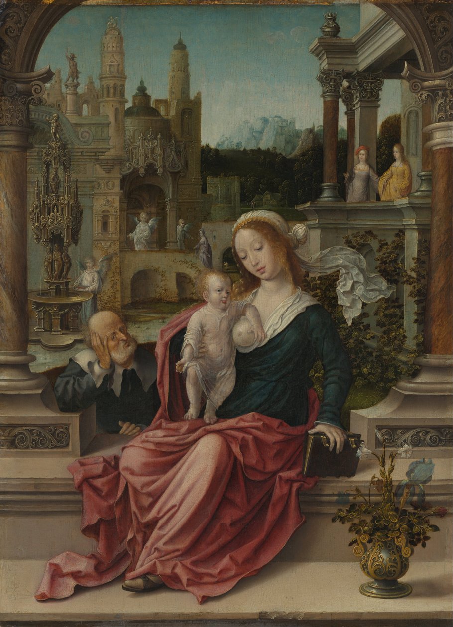 A Szent Család alkotó: Jan Gossaert