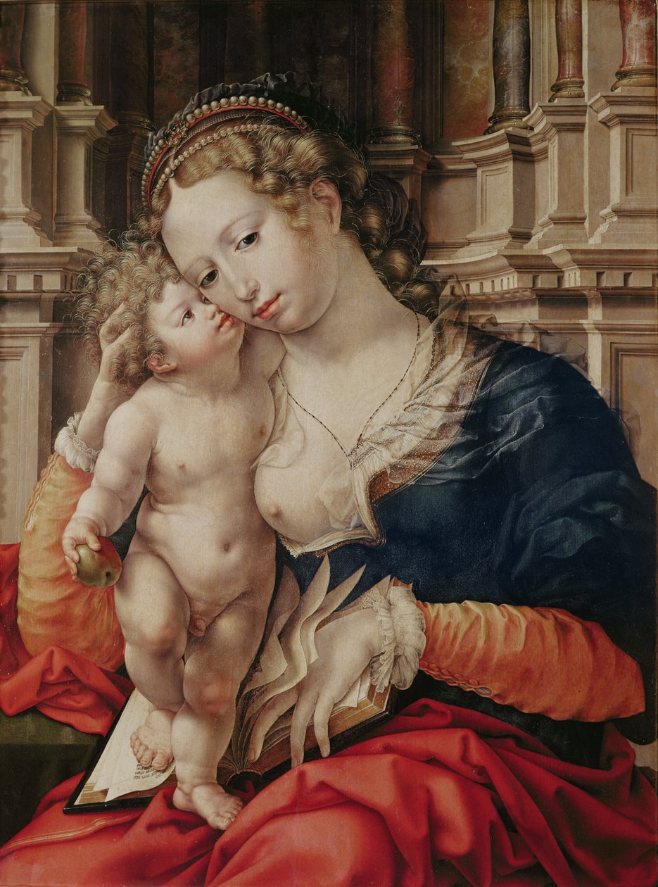 Szűz és Gyermek alkotó: Jan Gossaert