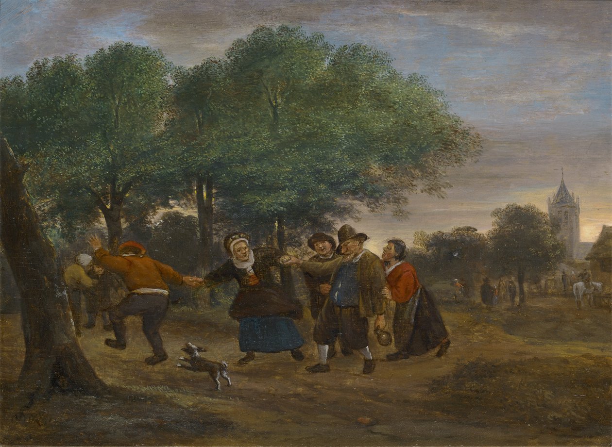 Részeg Voorschoten kívül alkotó: Jan Havickszoon Steen