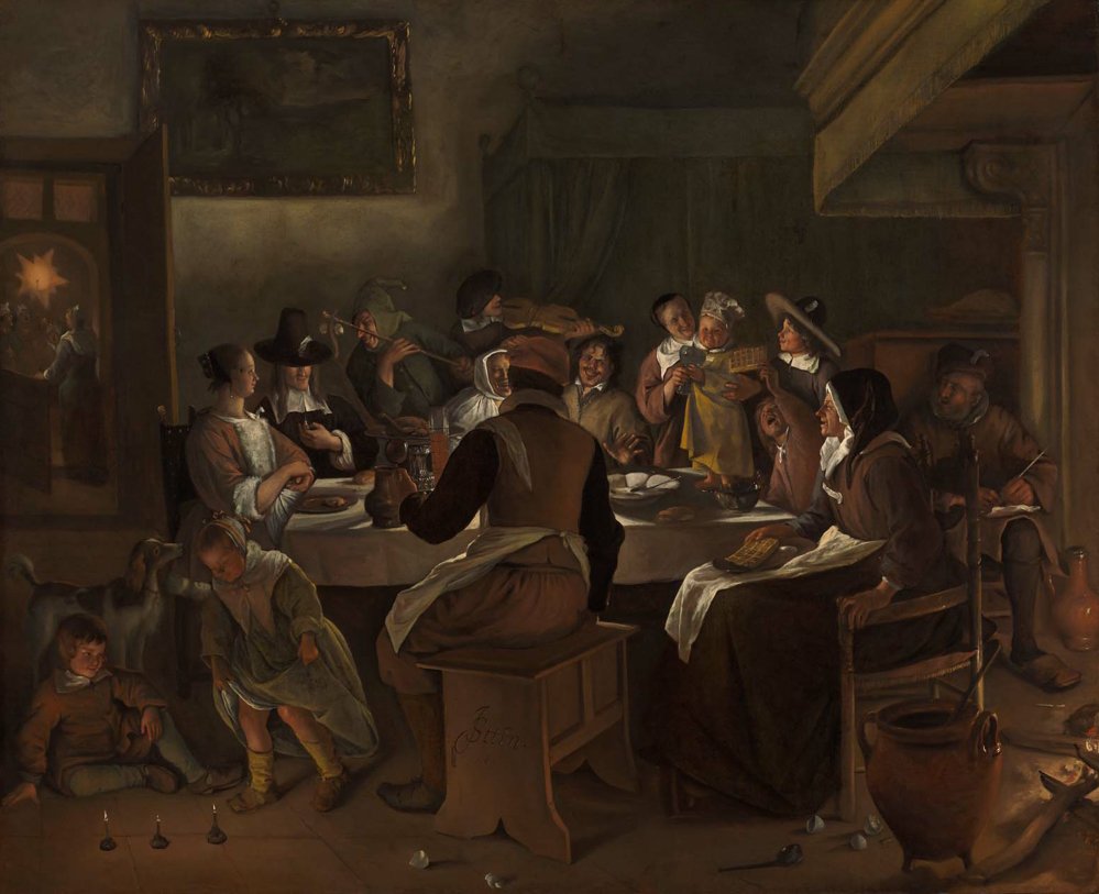Jan Steen alkotó: Jan Havickszoon Steen