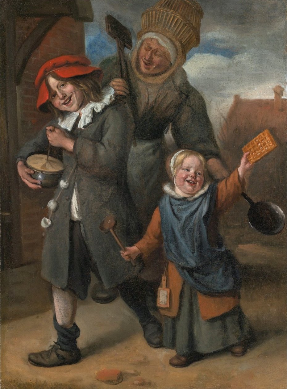 A Rommelpot játékos alkotó: Jan Havickszoon Steen