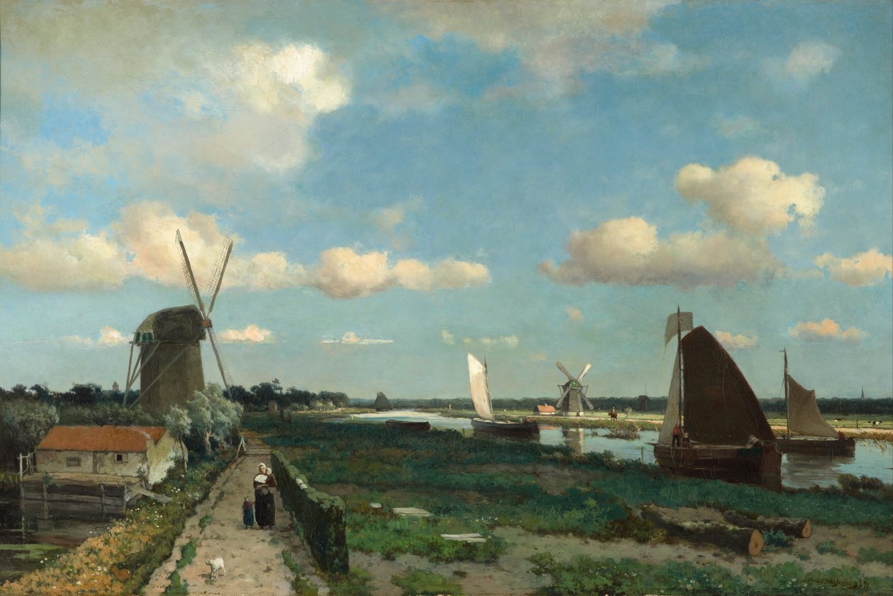 A Trekvliet alkotó: Jan Hendrik Weissenbruch