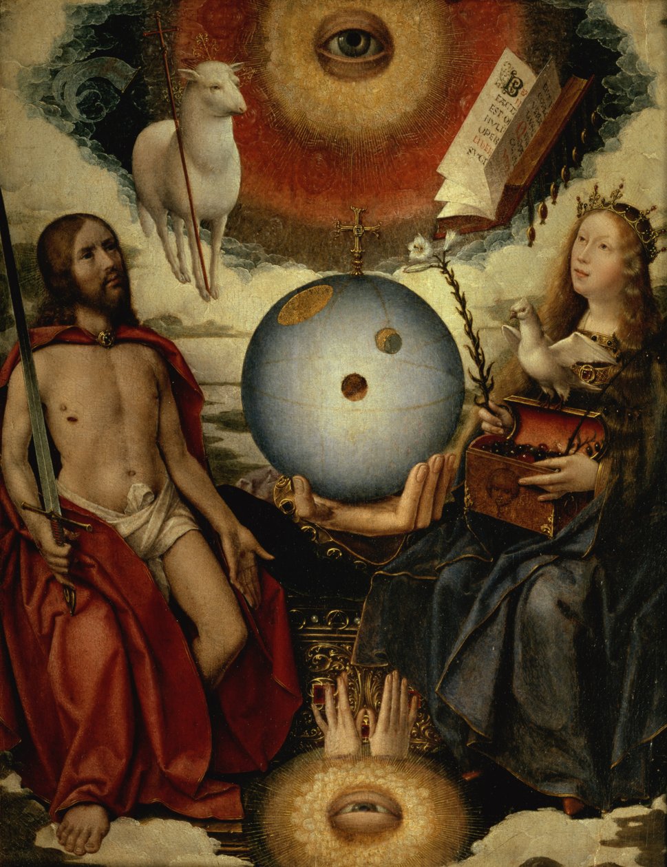 A kereszténység allegóriája alkotó: Jan II Provost