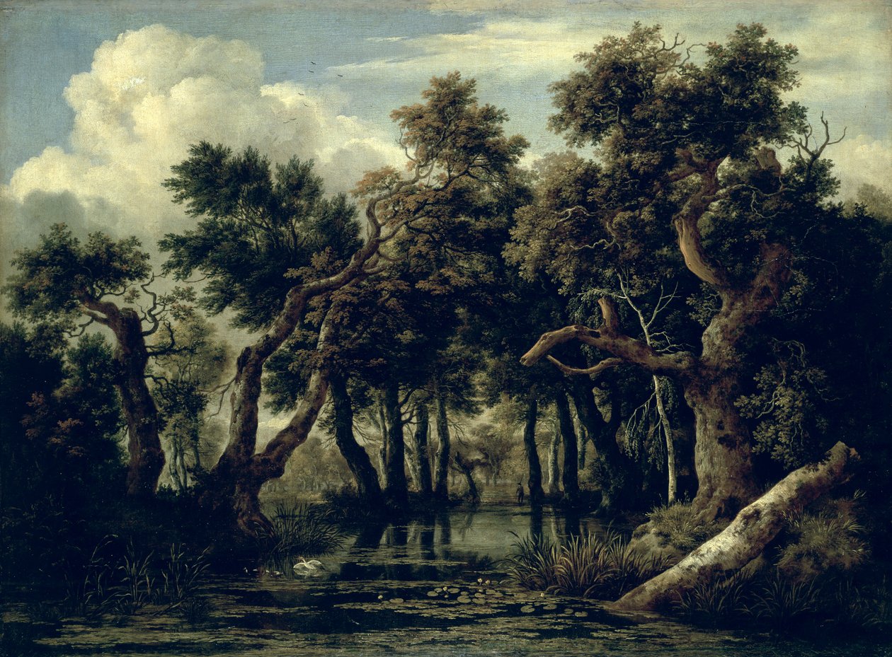 Tölgyes táj, 1634 alkotó: Jan Josephsz van Goyen