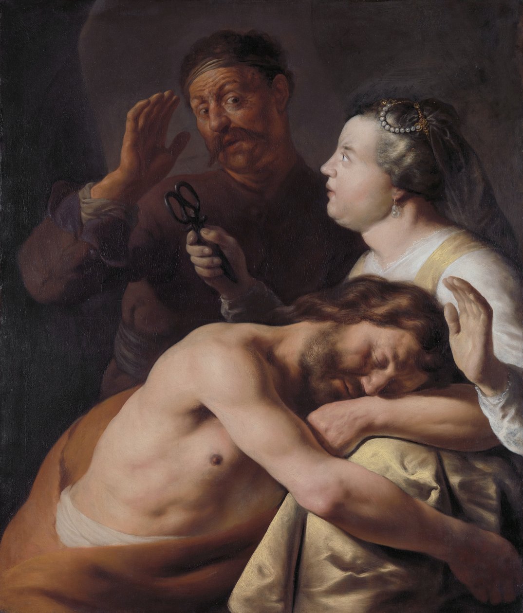 Sámson és Delila alkotó: Jan Lievens