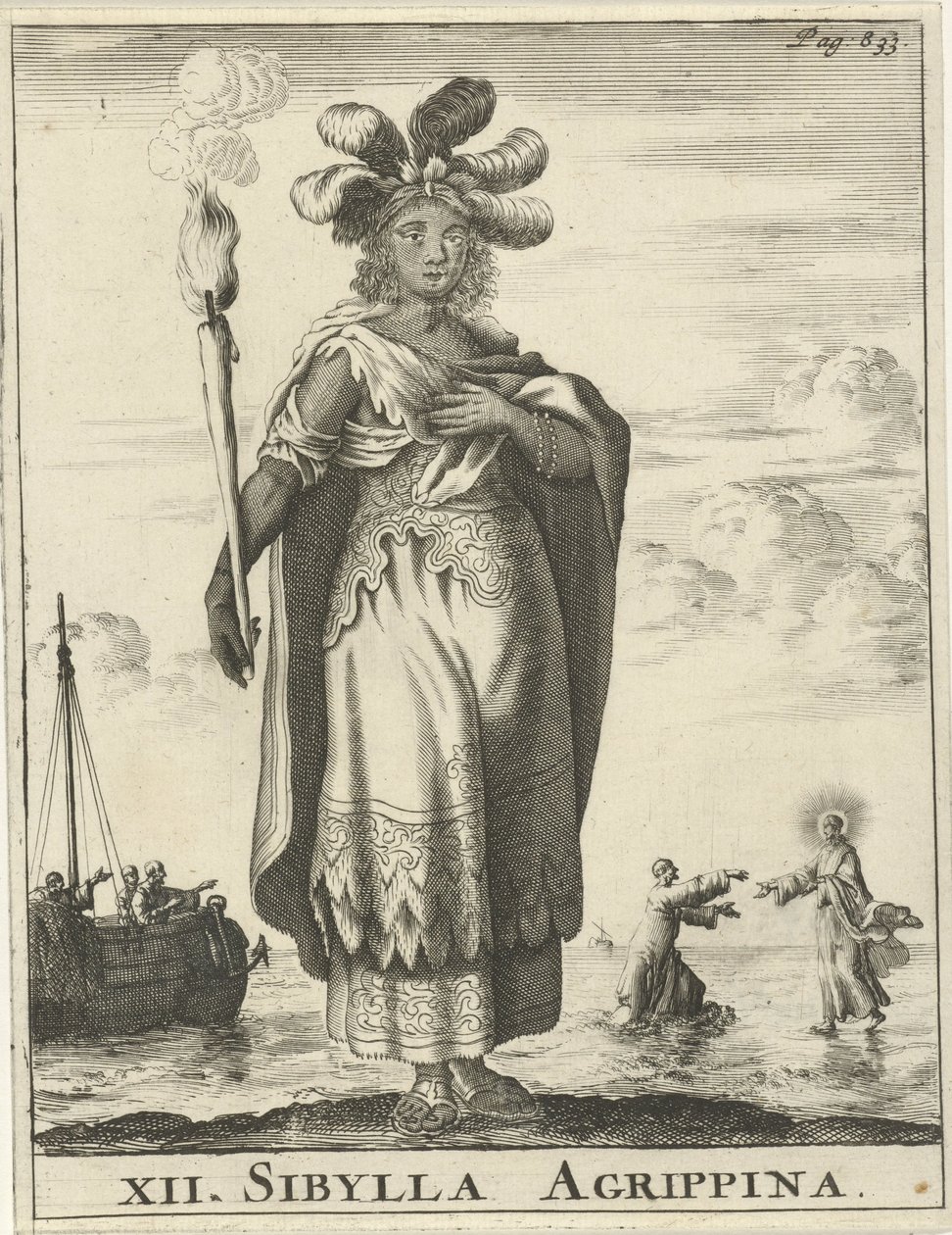 Sybil Agrippina alkotó: Jan Luyken