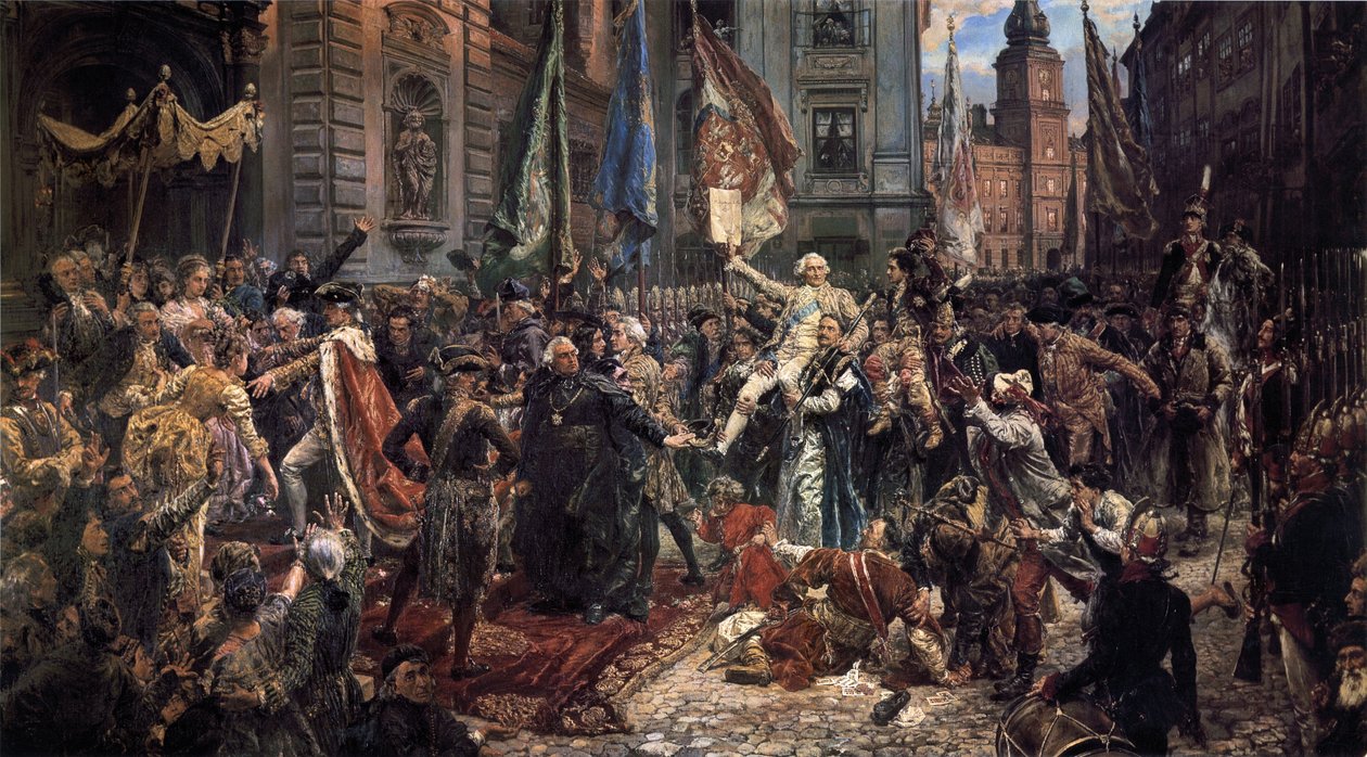1791. május 3 -i alkotmány alkotó: Jan Alojzy Matejko