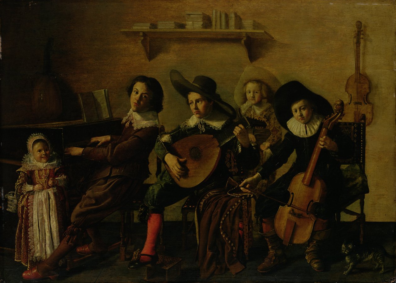 A koncert alkotó: Jan Miense Molenaer