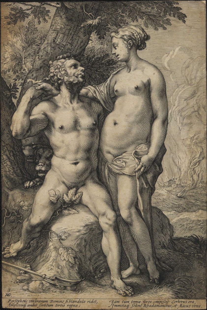Plútó és Proserpina alkotó: Jan Saenredam
