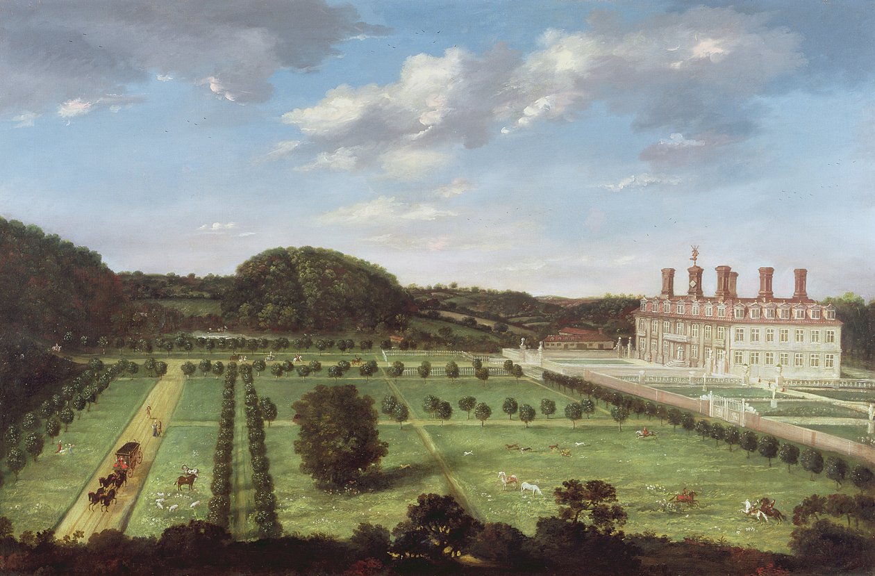 Bayhall, Pembury, Kent, 1675 körüli nézete alkotó: Jan Siberechts
