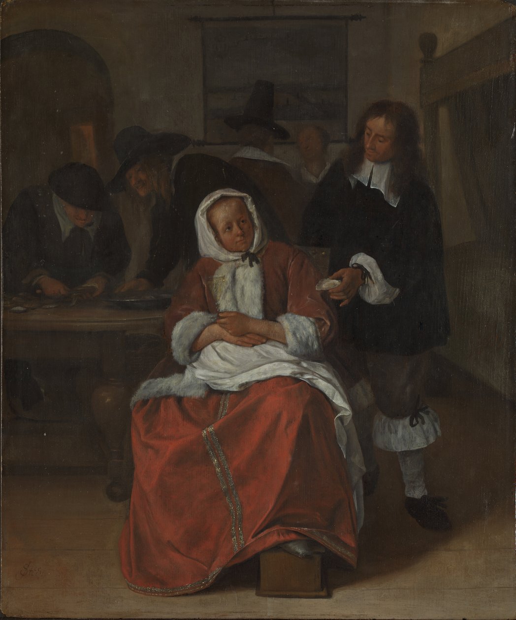 Kagyló alkotó: Jan Havickszoon Steen