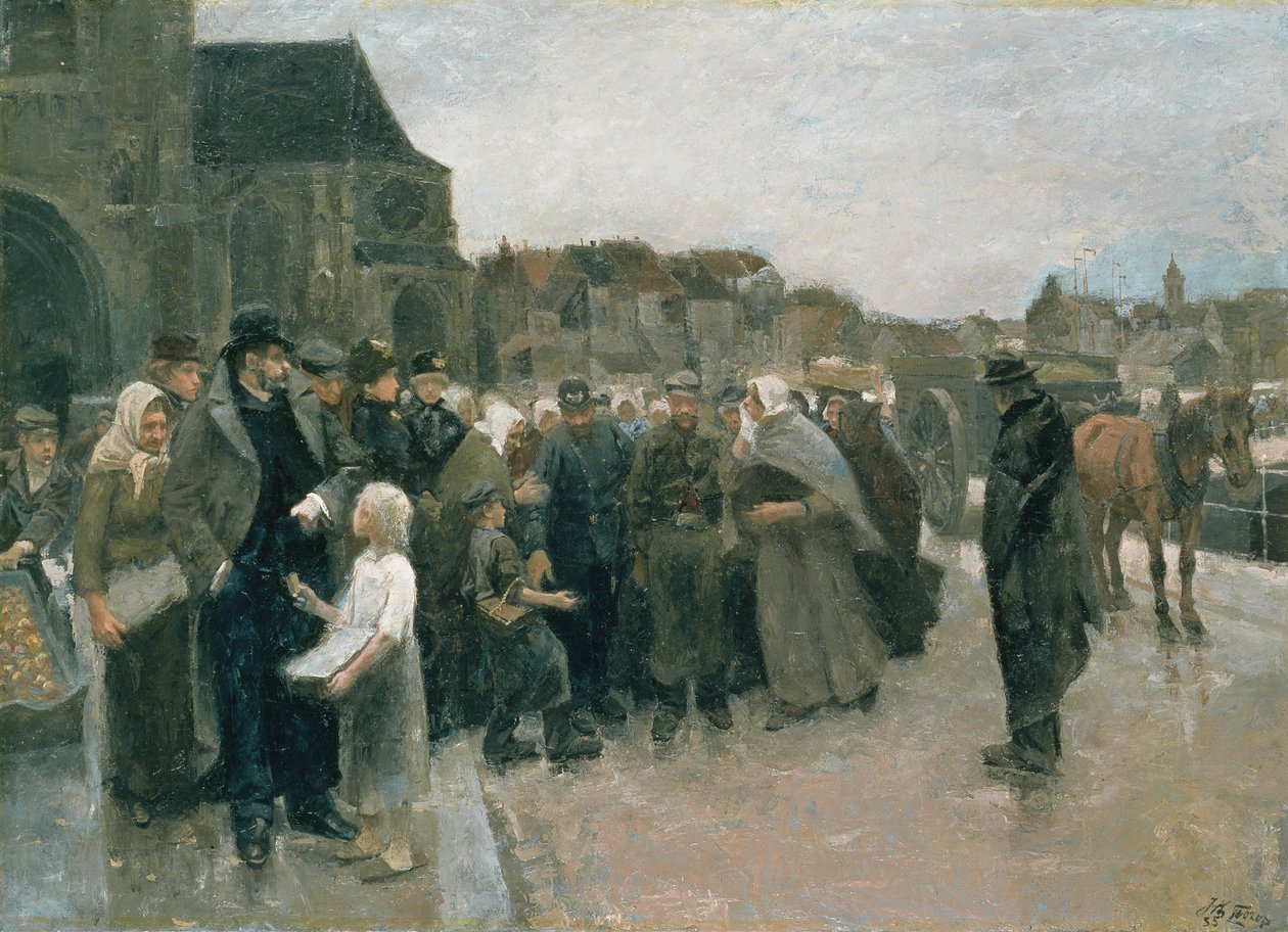 A letartóztatás, 1885 alkotó: Jan Toorop