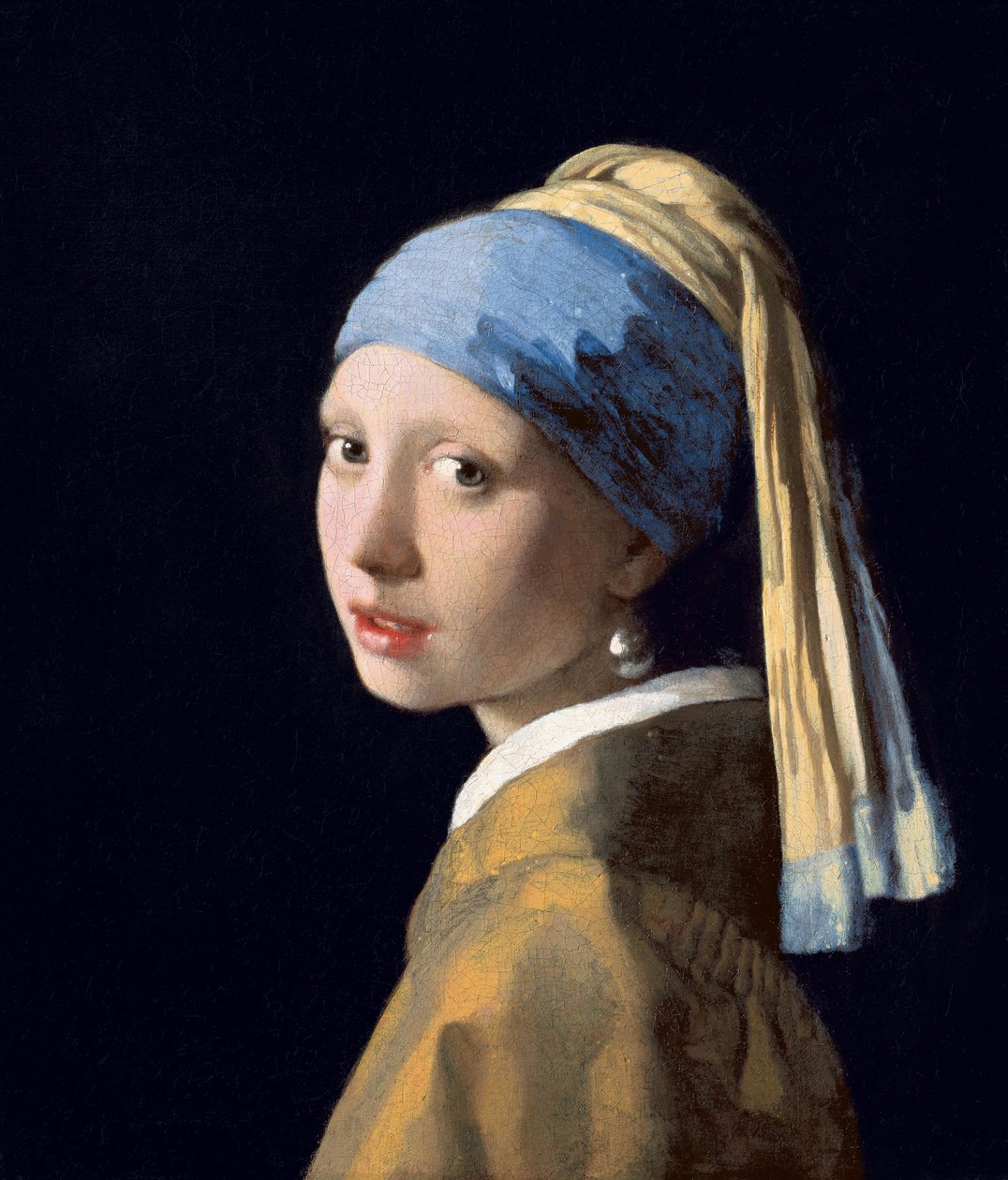 Lány gyöngy fülbevalóval alkotó: Jan Vermeer van Delft