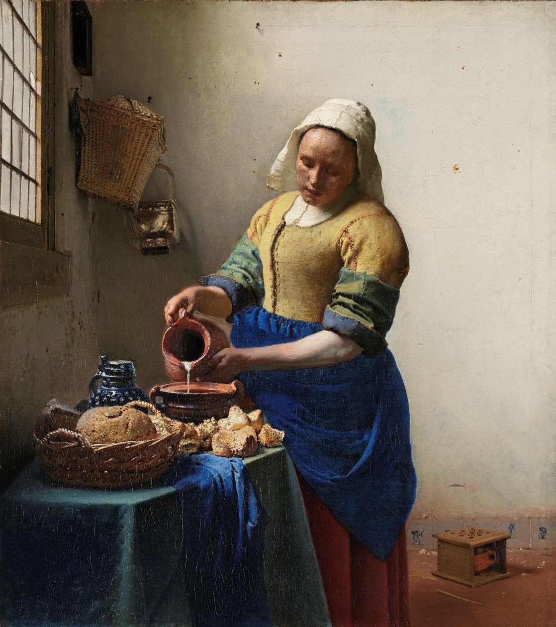 A tejeslány alkotó: Jan Vermeer van Delft