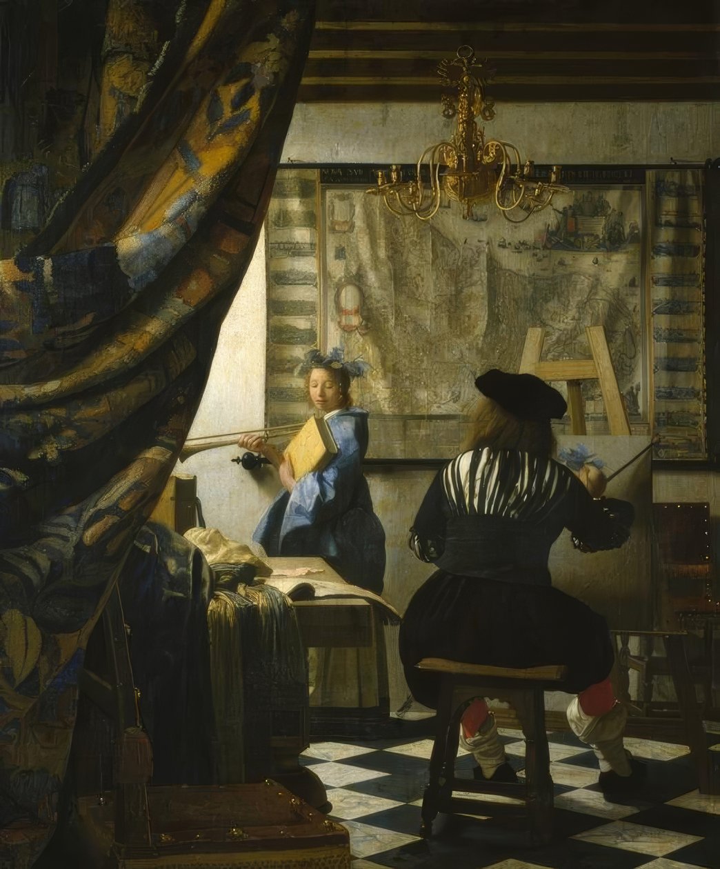 A festészet művészete alkotó: Jan Vermeer van Delft