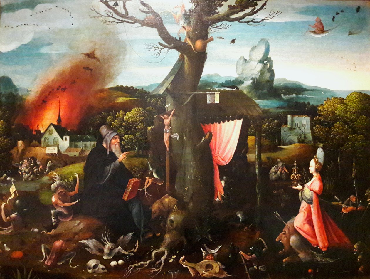 Szent Antal megkísértése alkotó: Jan Wellens de Cock