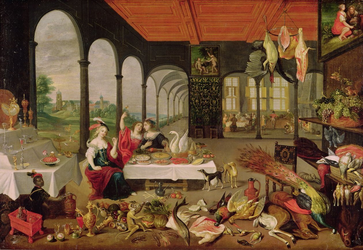 Ízlés allegóriája alkotó: Jan the Elder Brueghel
