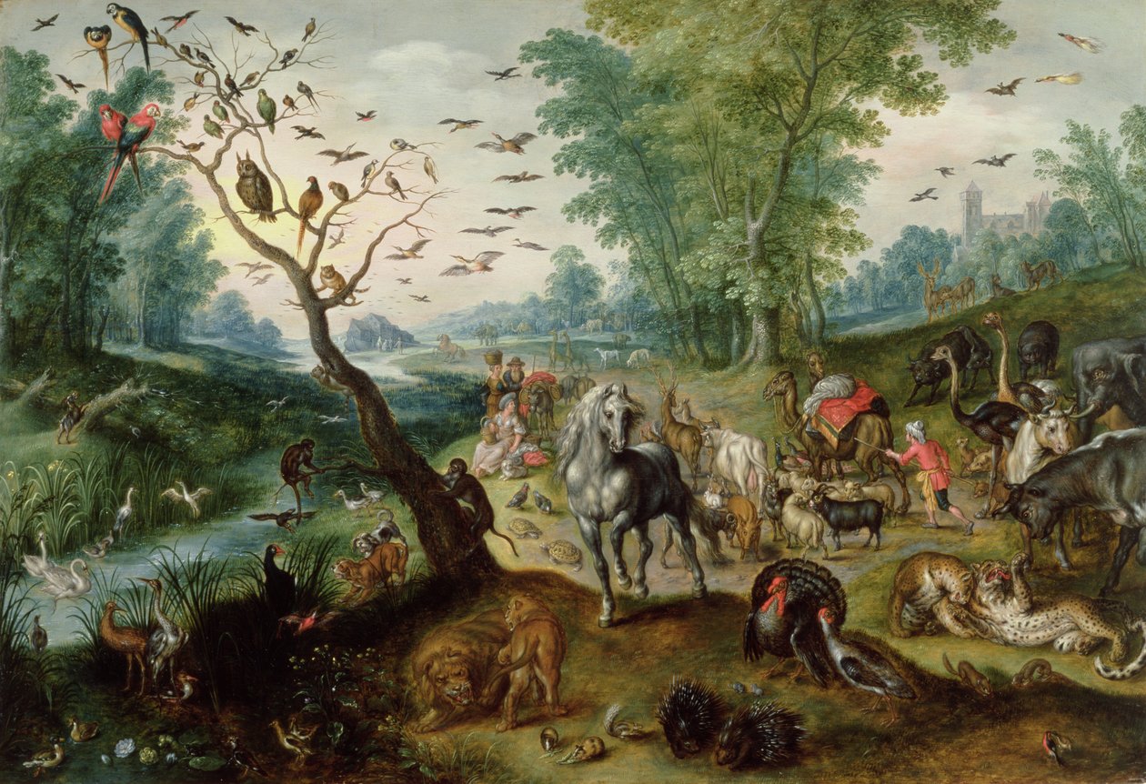 Noé bárkája alkotó: Jan the Elder Brueghel