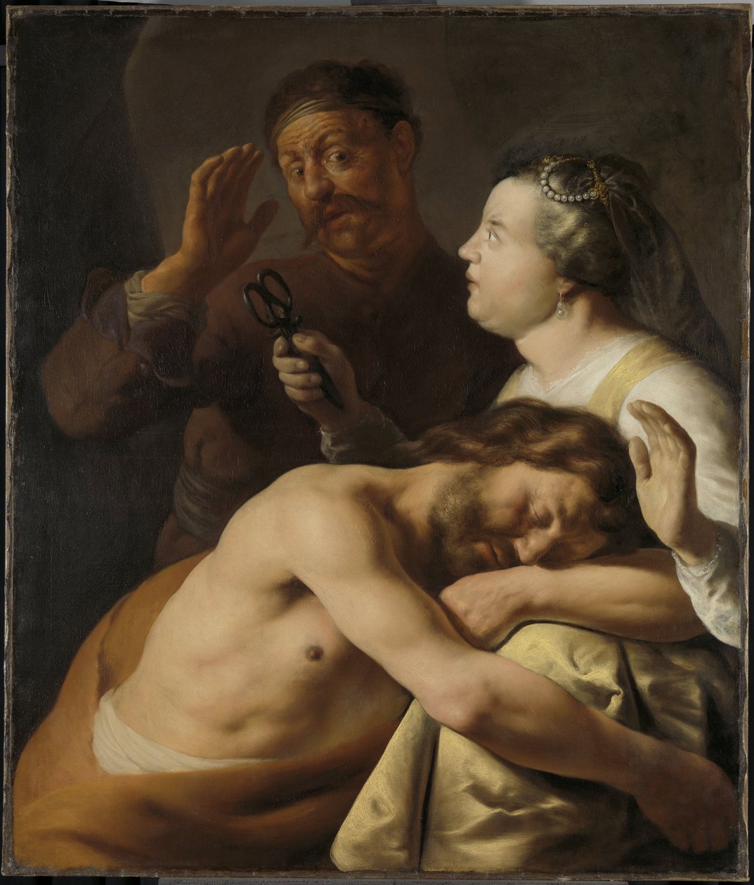 Sámson és Delila, 1630-35 alkotó: Jan the Elder Lievens