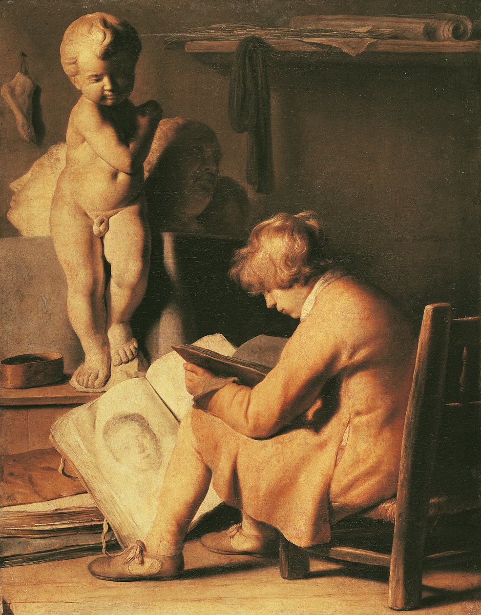 A fiatal művész alkotó: Jan the Elder Lievens