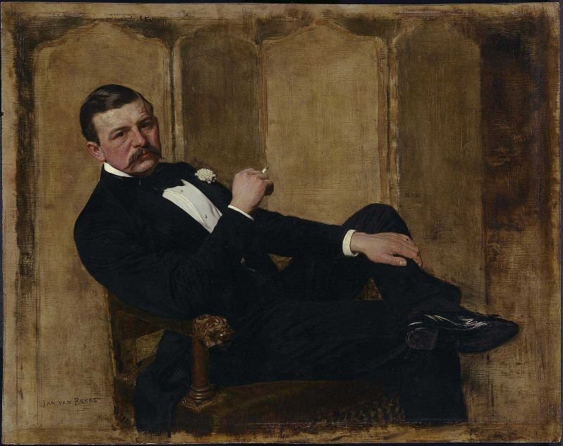 Egy férfi portréja alkotó: Jan van Beers