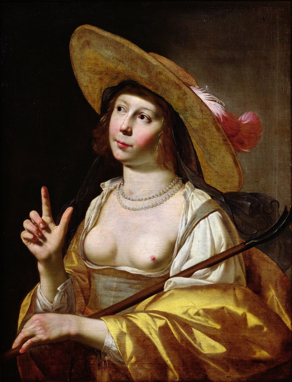 Pásztorlány, 1625-30 körül alkotó: Jan van Bijlert or Bylert
