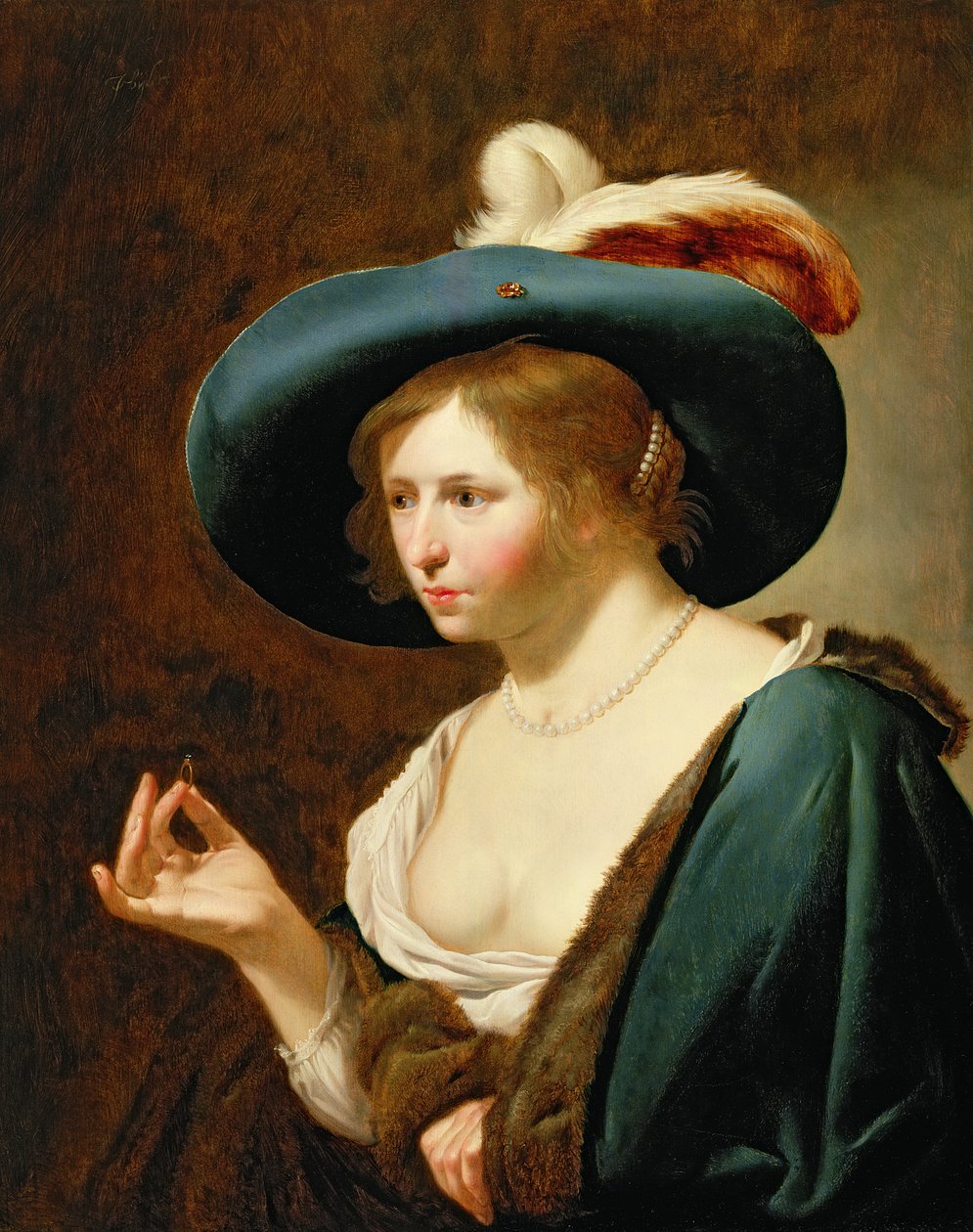 Az eljegyzés: A menyasszony, 1630 körül (42407 pár) alkotó: Jan van Bijlert or Bylert
