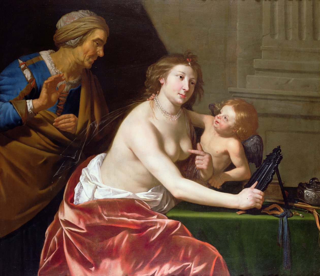 Az ember három kora alkotó: Jan van Bijlert or Bylert