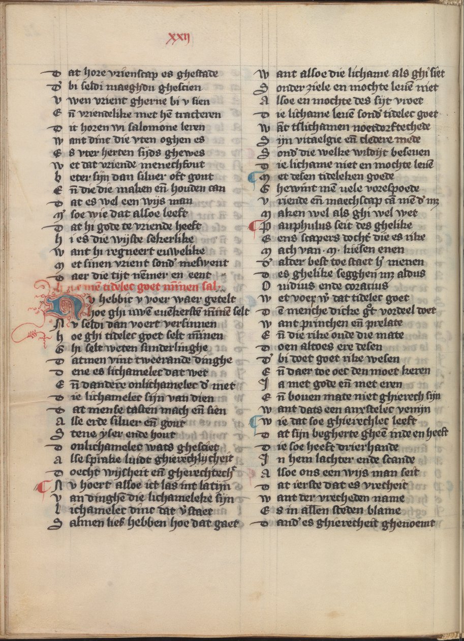 A Dietsche Doctrinale alkotó: Jan van Boendale  