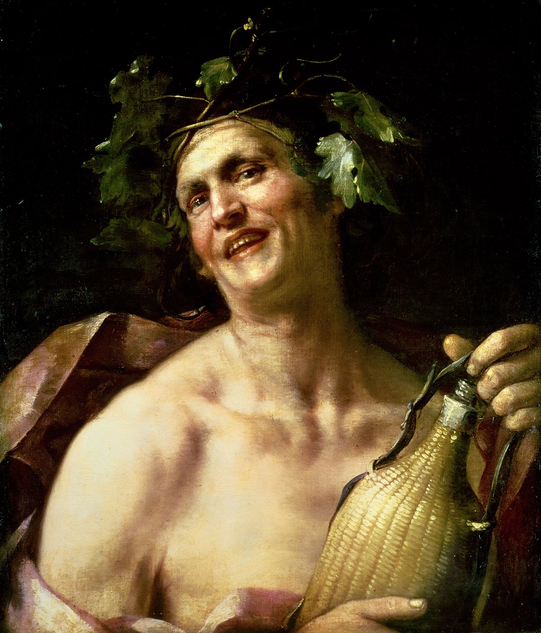 Önarckép Bacchusként alkotó: Jan van Dalen