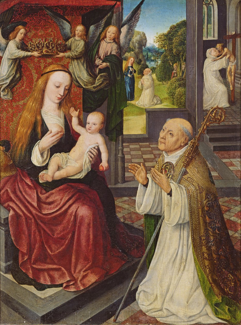 Szent Bernát laktációja alkotó: Jan van Eeckele