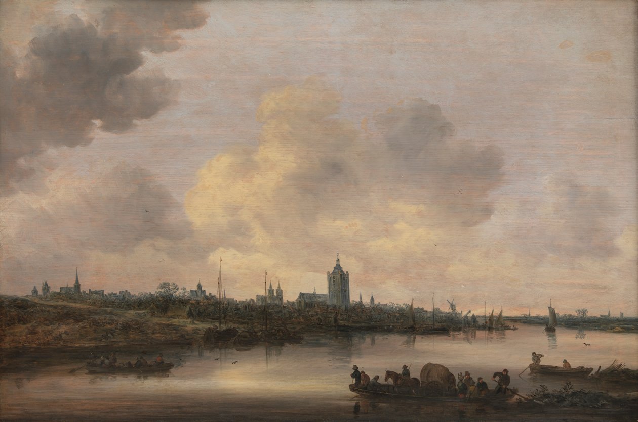 Arnhem város kilátása alkotó: Jan Josephsz van Goyen