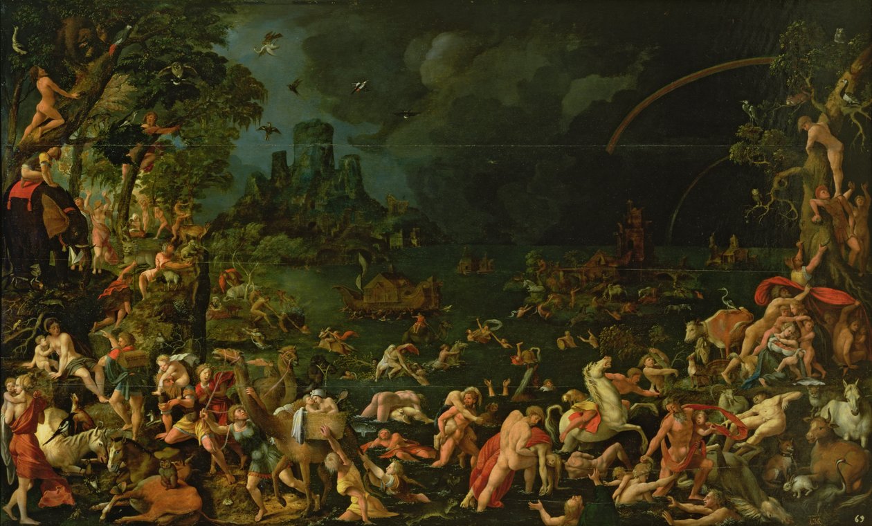 Az özönvíz, 1515 alkotó: Jan van Scorel
