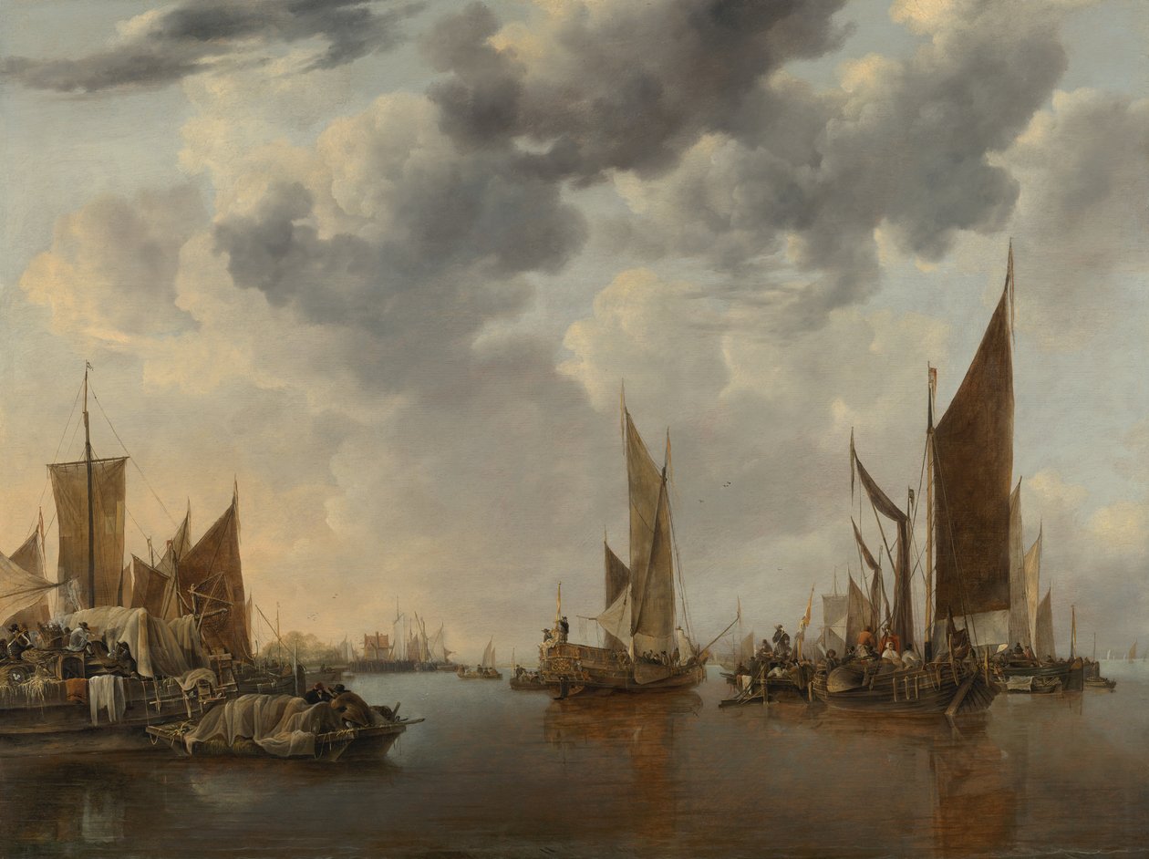 Tengeri táj hajókkal alkotó: Jan van de Cappelle