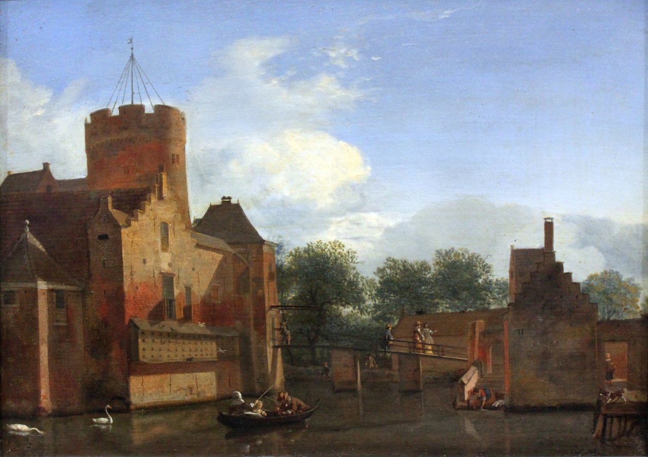 Loenersloot kastély Hollandiában alkotó: Jan van der Heyden