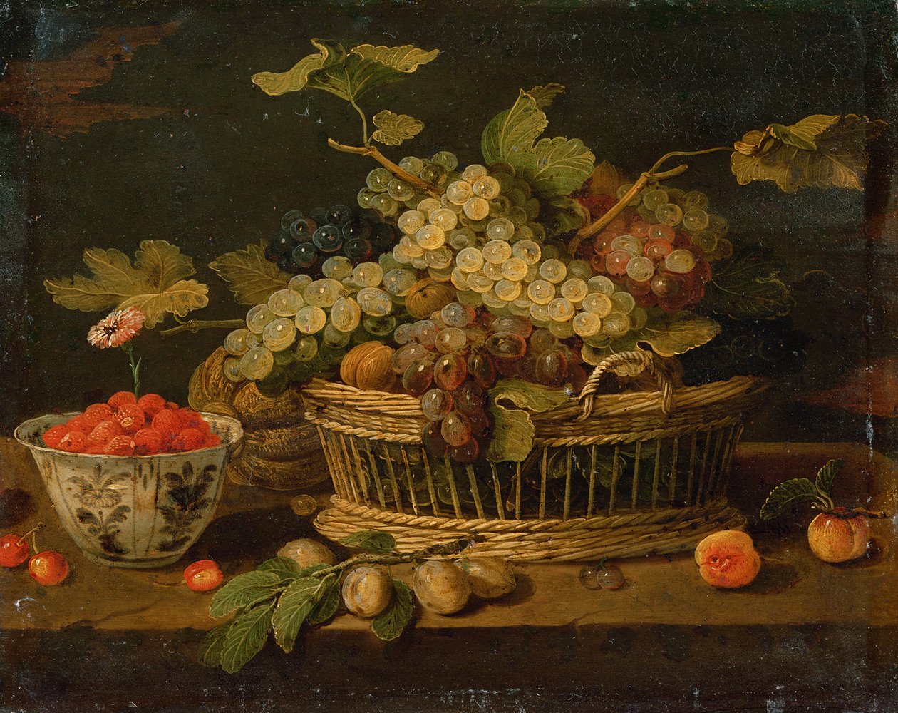Csendélet gyümölccsel alkotó: Jan van Kessel the Elder