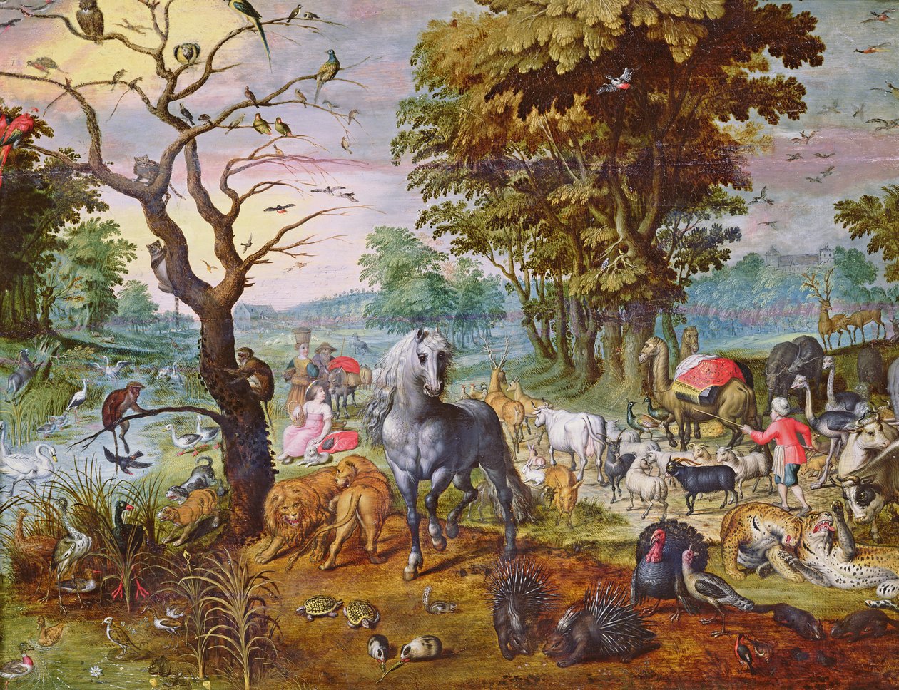 A bárka bejárata alkotó: Jan van Kessel the Elder