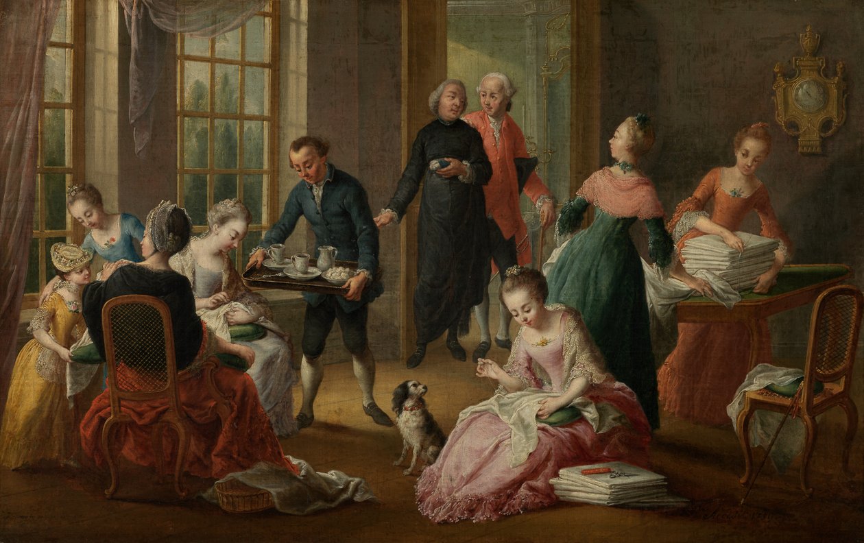 Délutáni tea alkotó: Jan Anton Garemyn