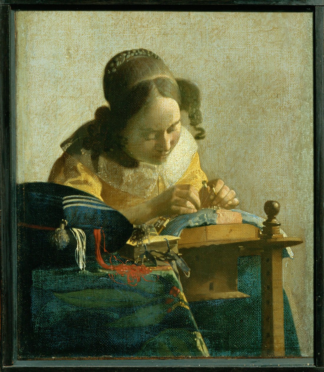 A csipkeverő ... alkotó: Jan (1632 75) Vermeer