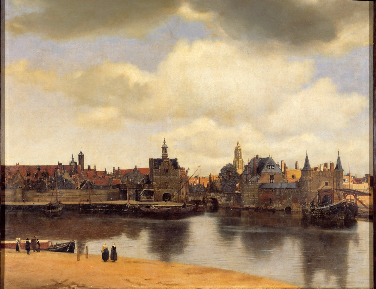 Kilátás Delft városára alkotó: Jan (1632 75) Vermeer