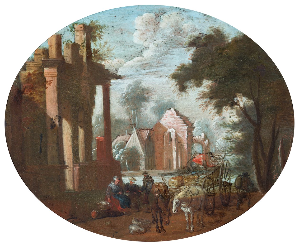 Romos kastély alkotó: Jan (follower of) Brueghel