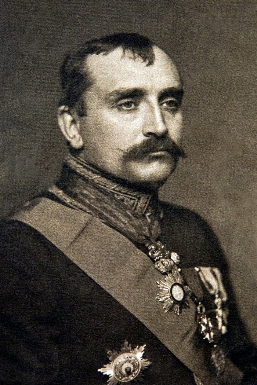 Paul Claudel konzuli jelmezben 1910 – Jan Nepomuk Langhans fotója alkotó: Jan (studio of) Langhans