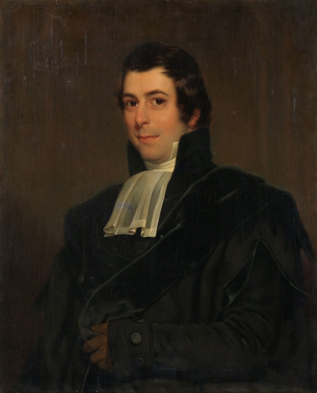 Gijsbertus Johannes Rooyens (1785-1846), az Amszterdami Egyetem teológiai és egyháztörténeti professzora alkotó: Jan Adam Kruseman (signed by artist)