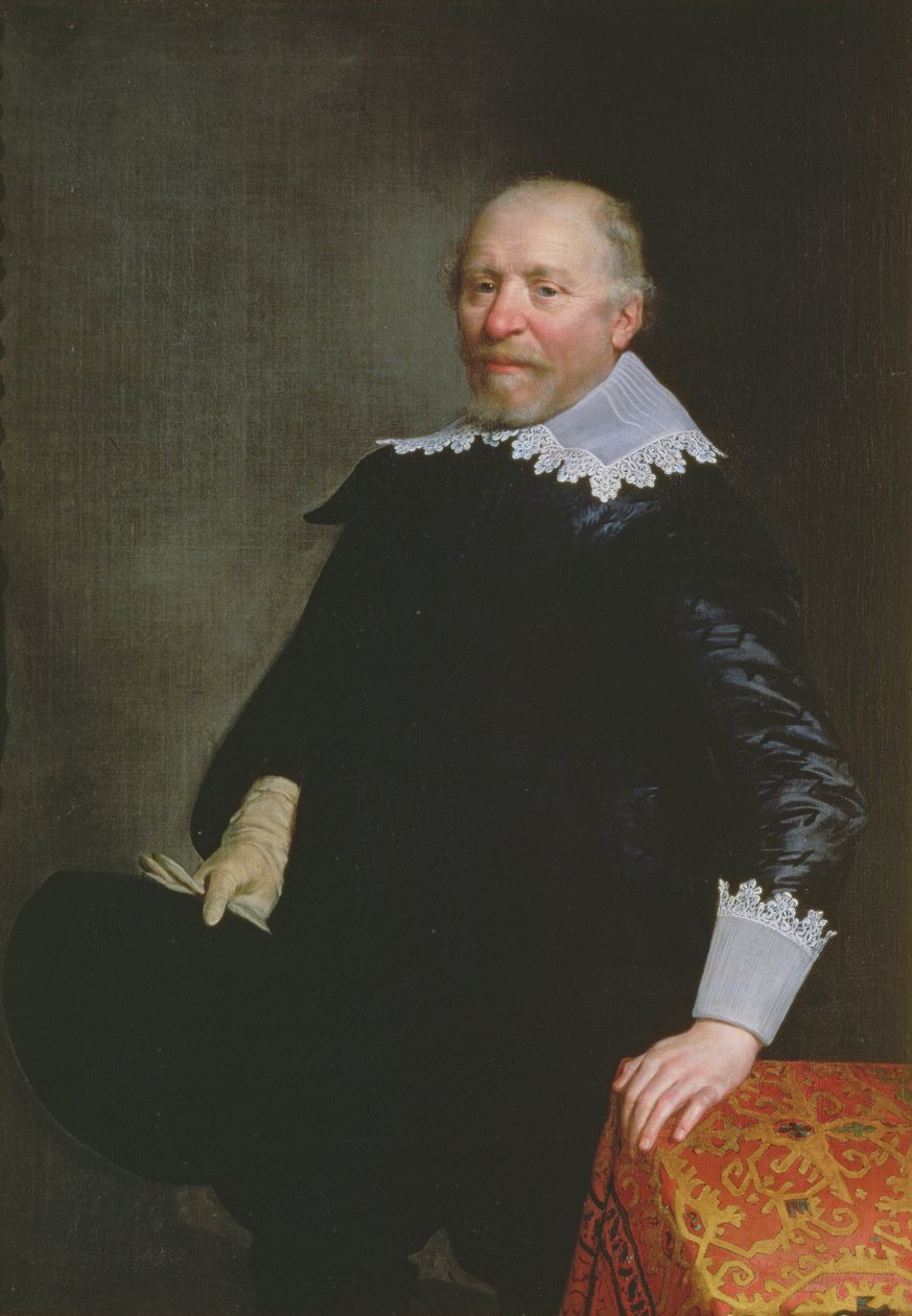 Daniel Heinsius (1580-1655) holland klasszikus tudós és költő portréja alkotó: Jan Anthonisz. van Ravesteyn
